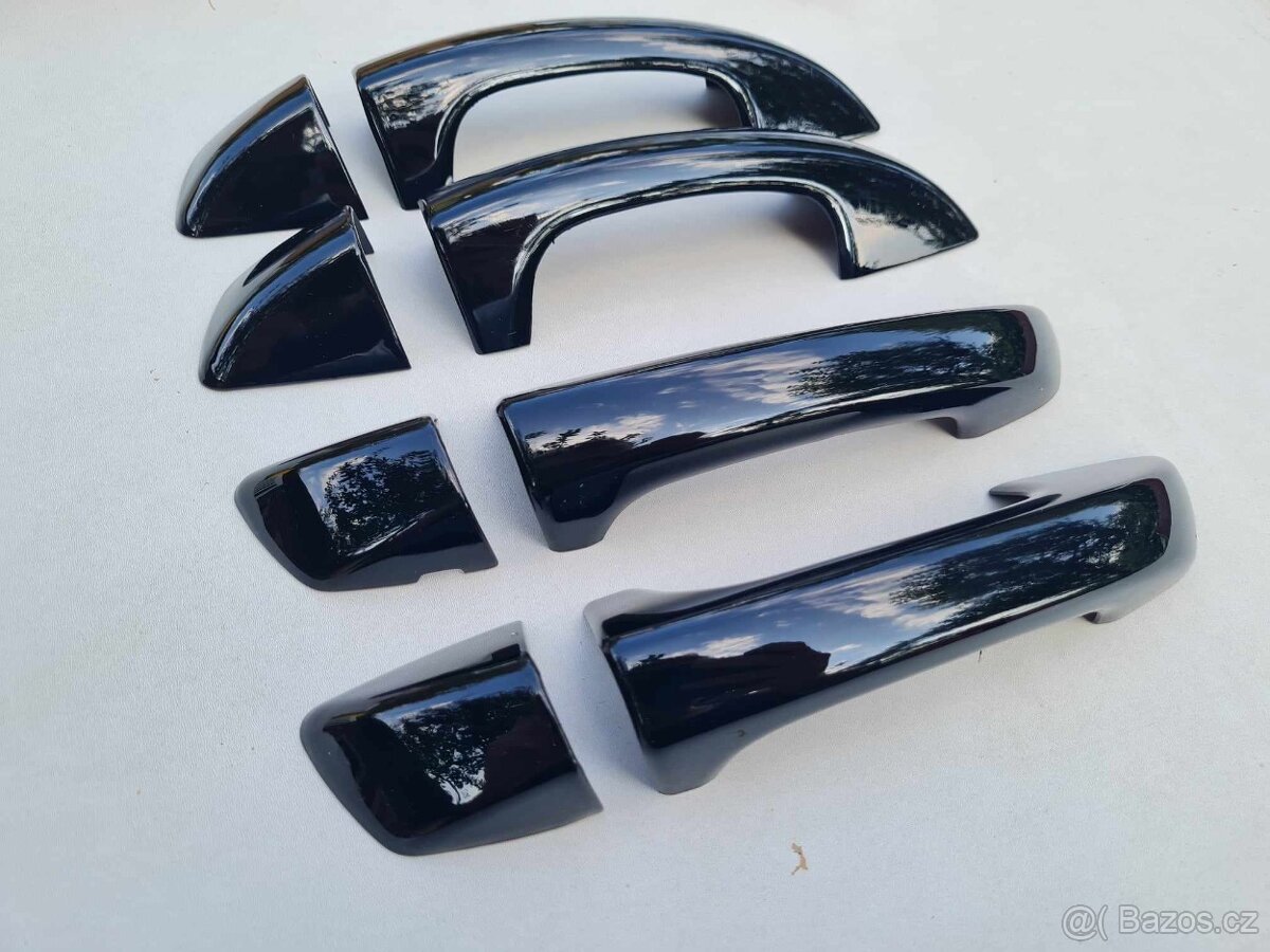 ČIERNE krytky klučiek - ŠKODA VOLKSWAGEN SEAT - 11