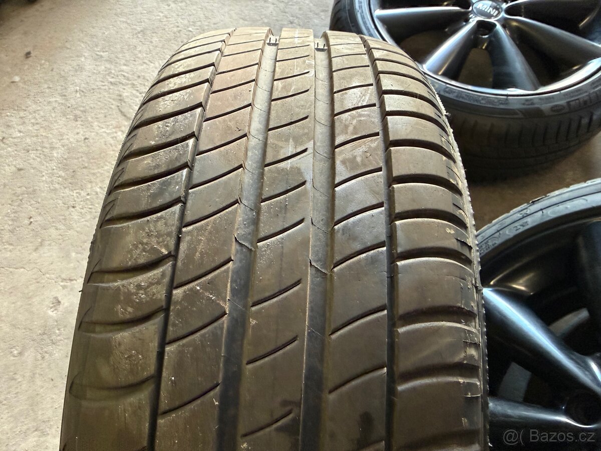 Originální alu kola Mini Cooper S 4x100 R17 - Michelin 7 mm - 11