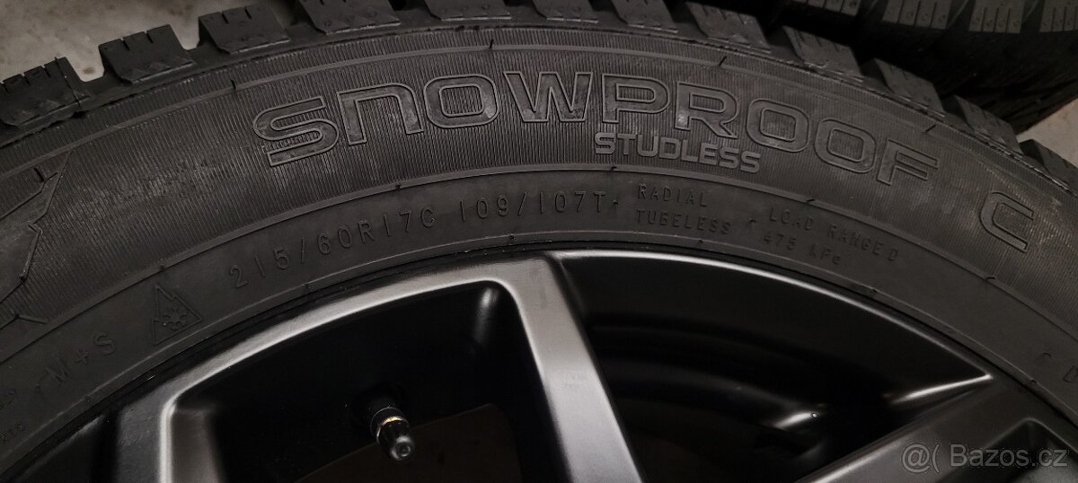 Ford Tourneo Custom II,17' alu,zimní Nokian,nove - 11