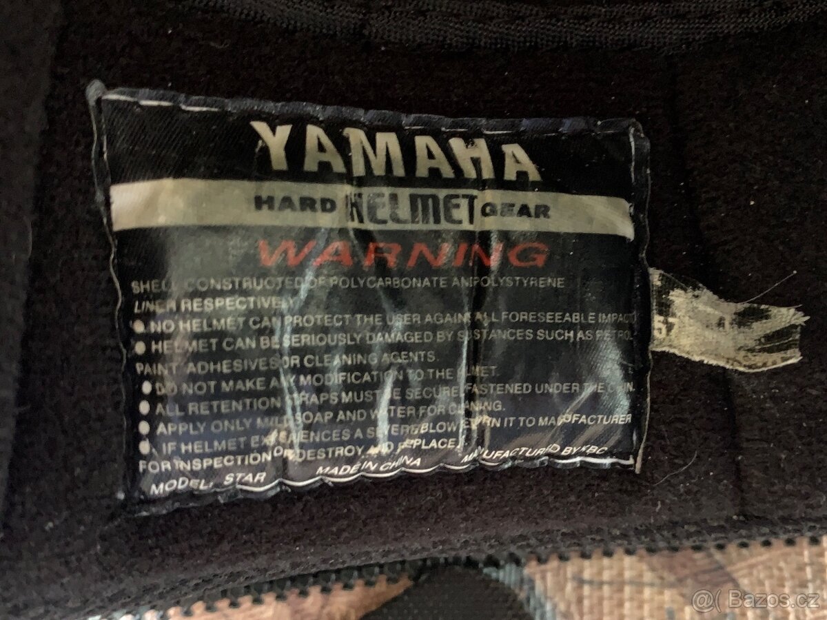 NOVÁ CENA helma Yamaha STAR motorcycles USA - kokoska vel.M - 11