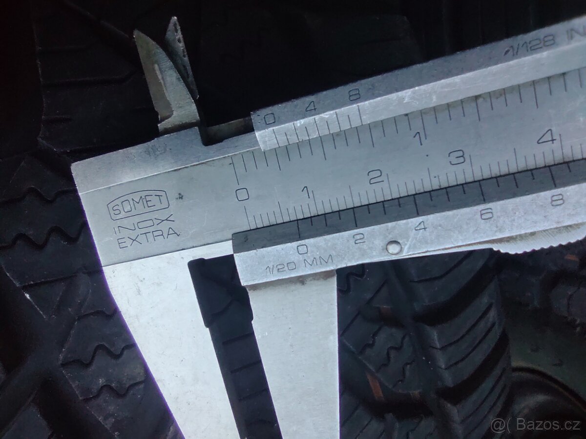 175/65 R14 ZIMNÍ PNEU 8mm + DISKY 4X100 RENAULT - 11