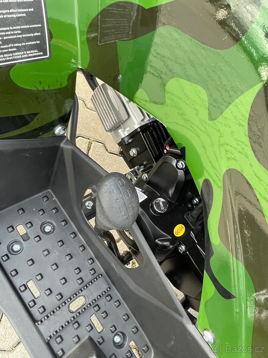 Dětská čtyřkolka Transformer 150cc 3G8 - Zelený maskáč - 11