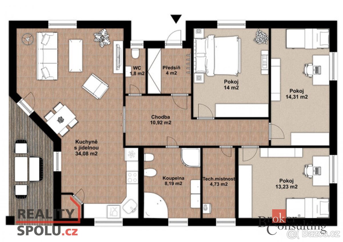 Prodej, domy/rodinný, 155 m2, Formanská 361/5, 31200 Plzeň, - 11