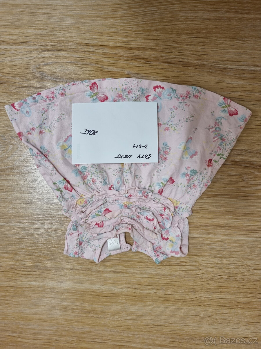 kojenecké body, trička a šaty vel cca 62 - 68 / 3-6 mes - 11