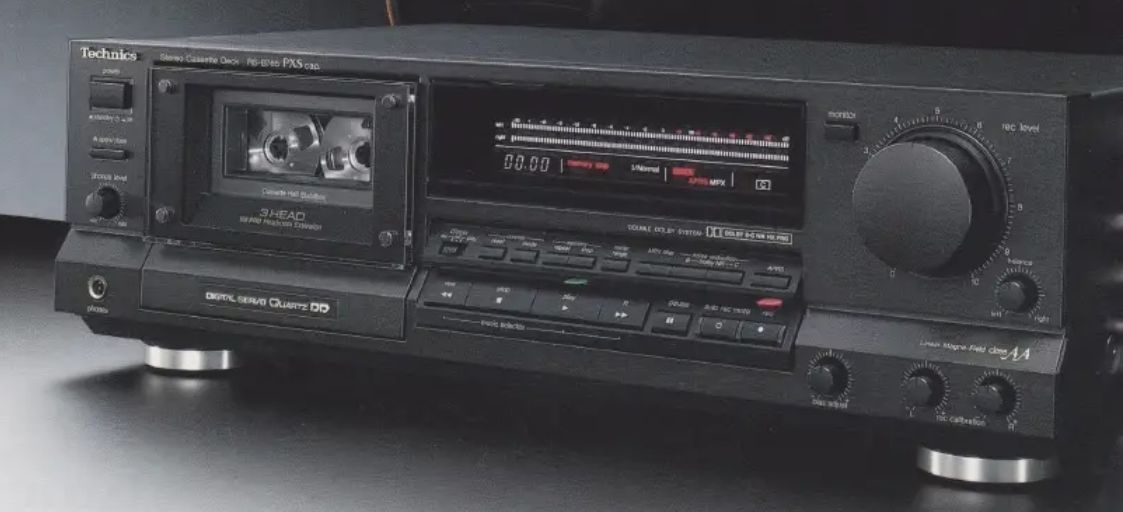 Tape deck TECHNICS RS-B765, 3 hlavy, CLASS AA, Quartz DD - 11