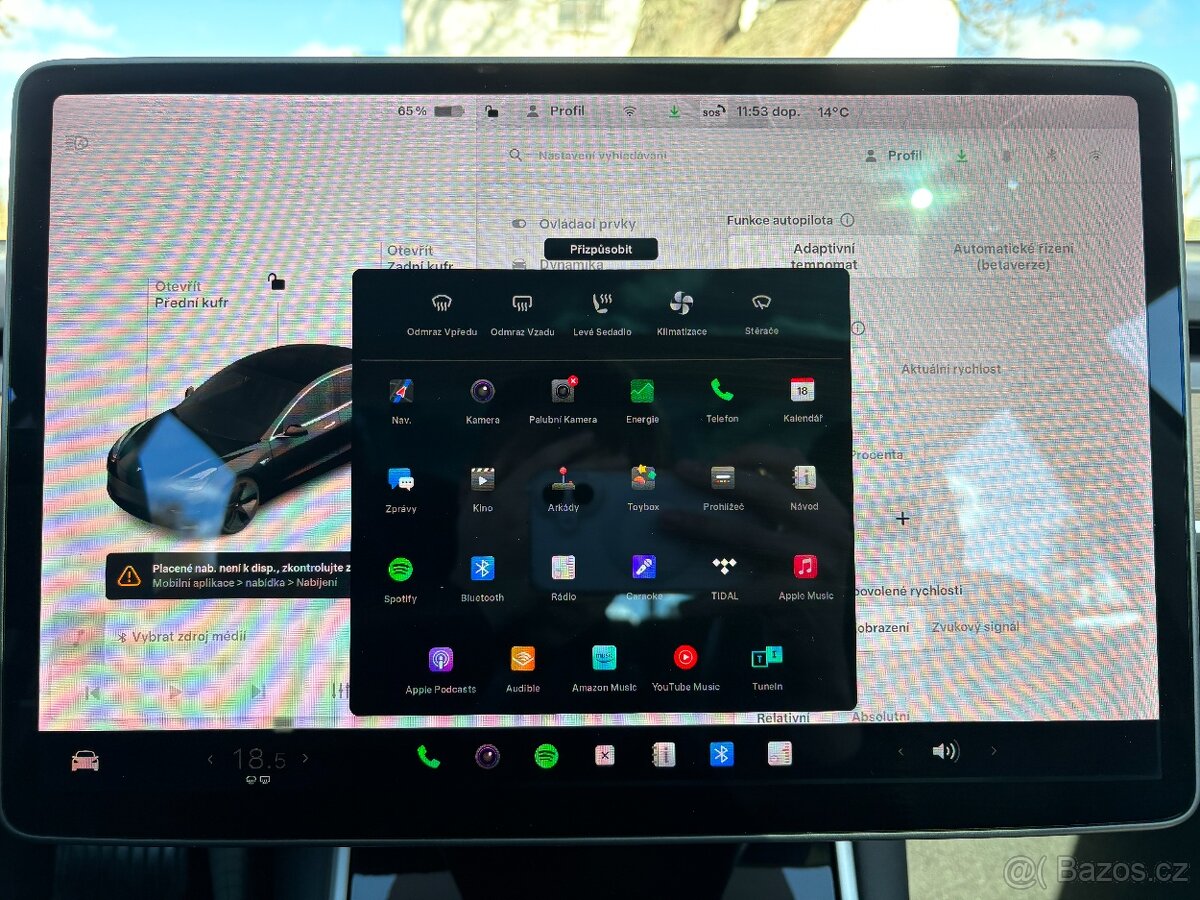 Tesla Model 3 SR+ DPH, ZÁRUKA, TZ, AUTOPILOT - 11