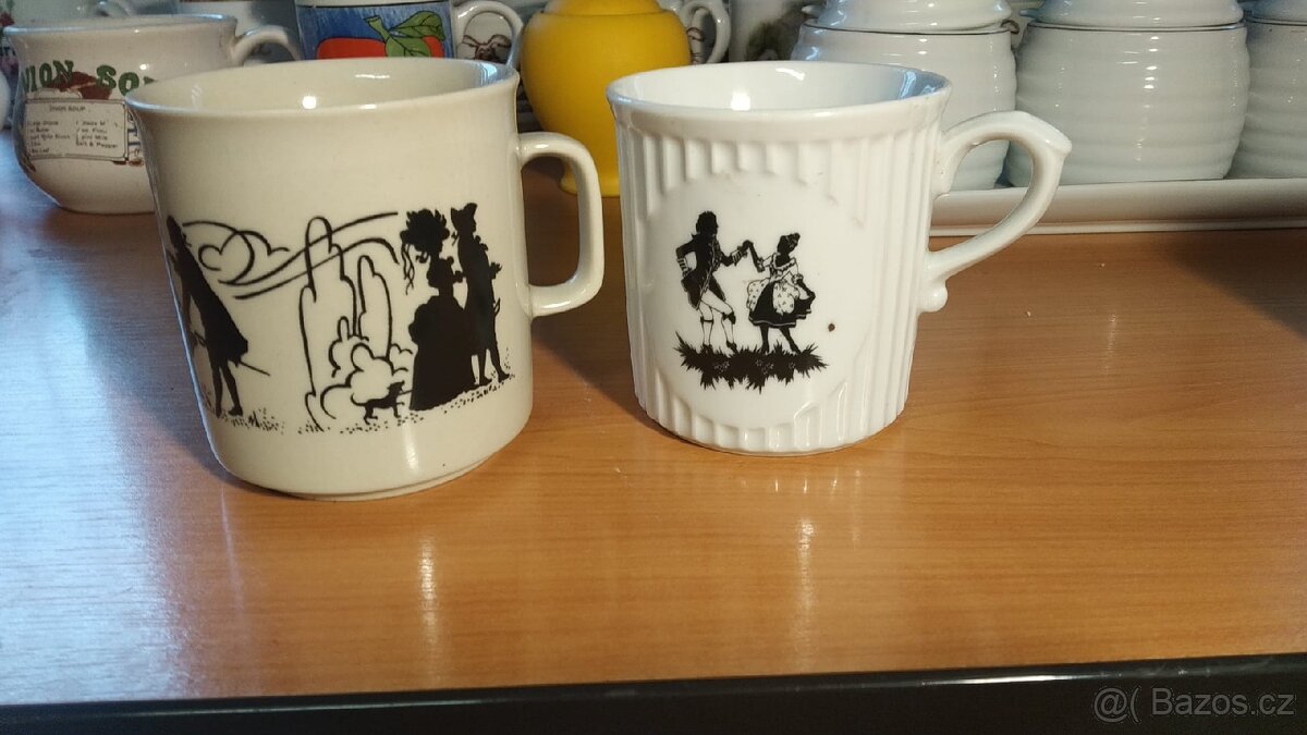 Sbírka porcelánových a keramickych hrníčků - 11