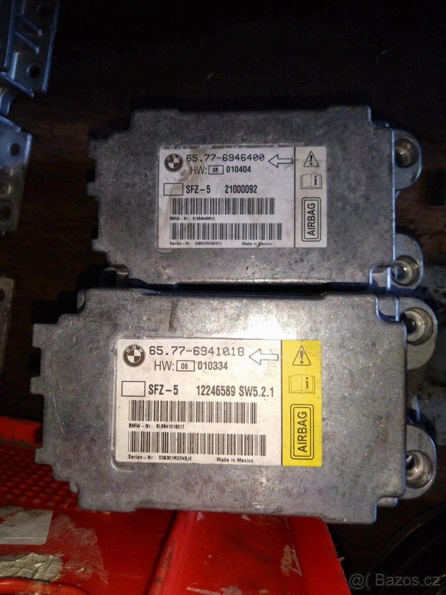 Airbagová jednotka, Senzor nárazu BMW - 11