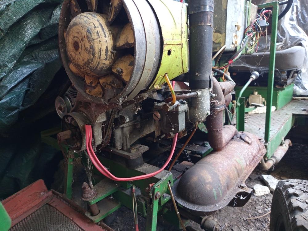 Traktor domácí výroby. - 11