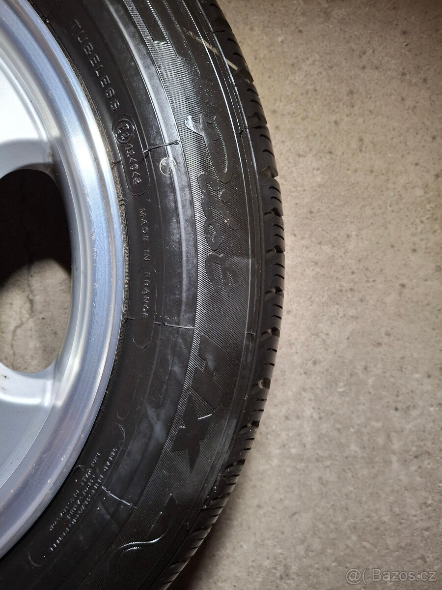 Alu kola mercedes benz složené ze dvou sad rozměry 7,5Jx16 - 11