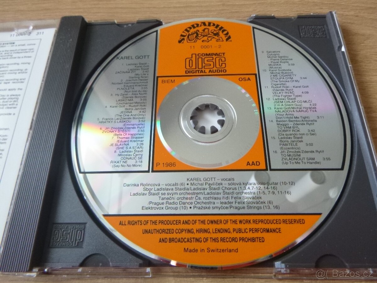raritni cd KAREL GOTT - 11