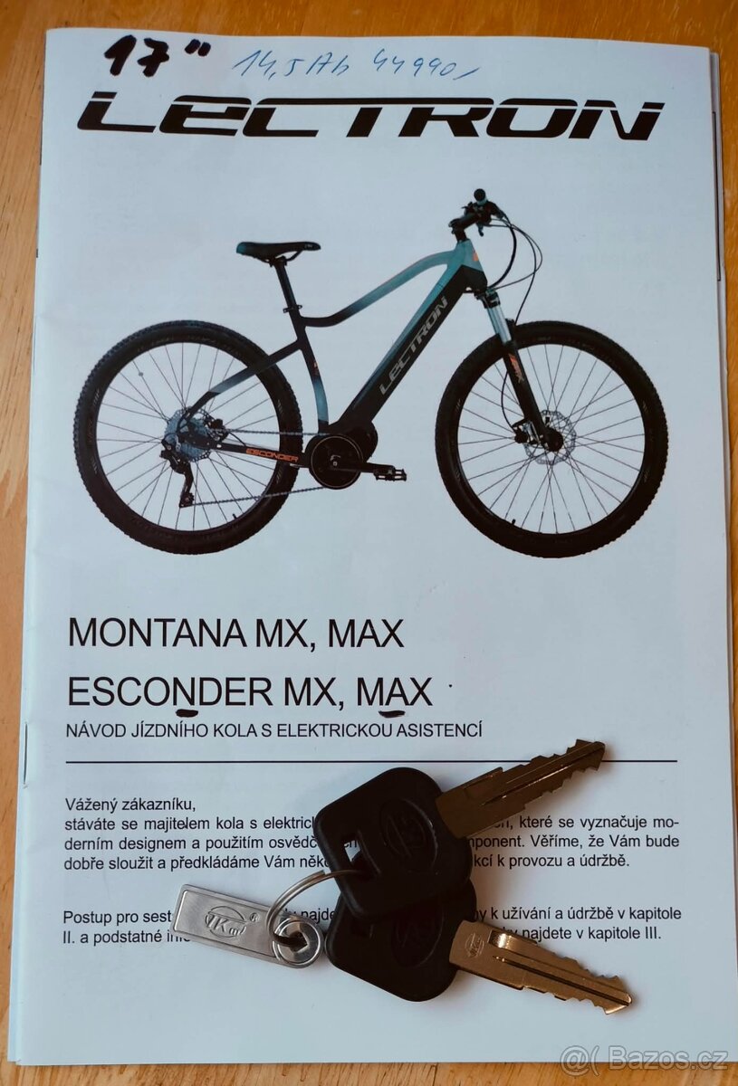 Elektrokolo LECTRON Esconder MAX - 11