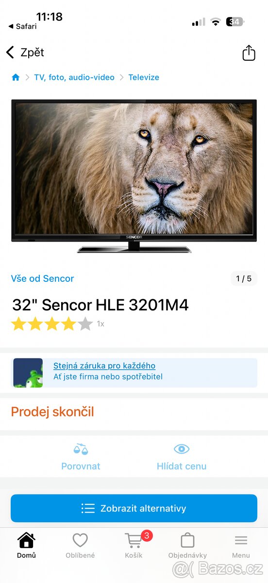 32" Sencor HLE 3201M4 Led TV - 11