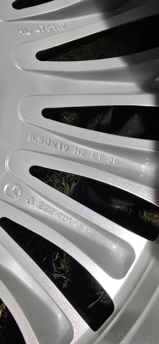 Nová zimní sada MB S (W222) ,pneu 245/45/19 - možnost zaslat - 11