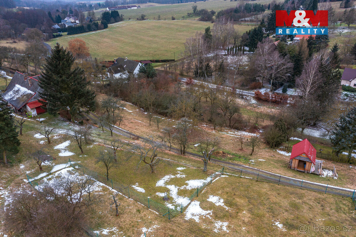 Prodej zahrady, 1537 m², Radeč u Horní Police, Žandov - 11