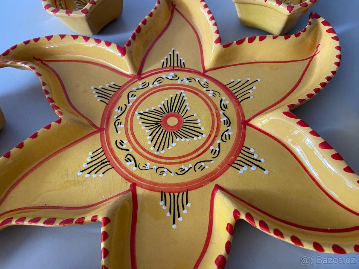 servírovací mísa orient keramická mísa autorská keramika - 11