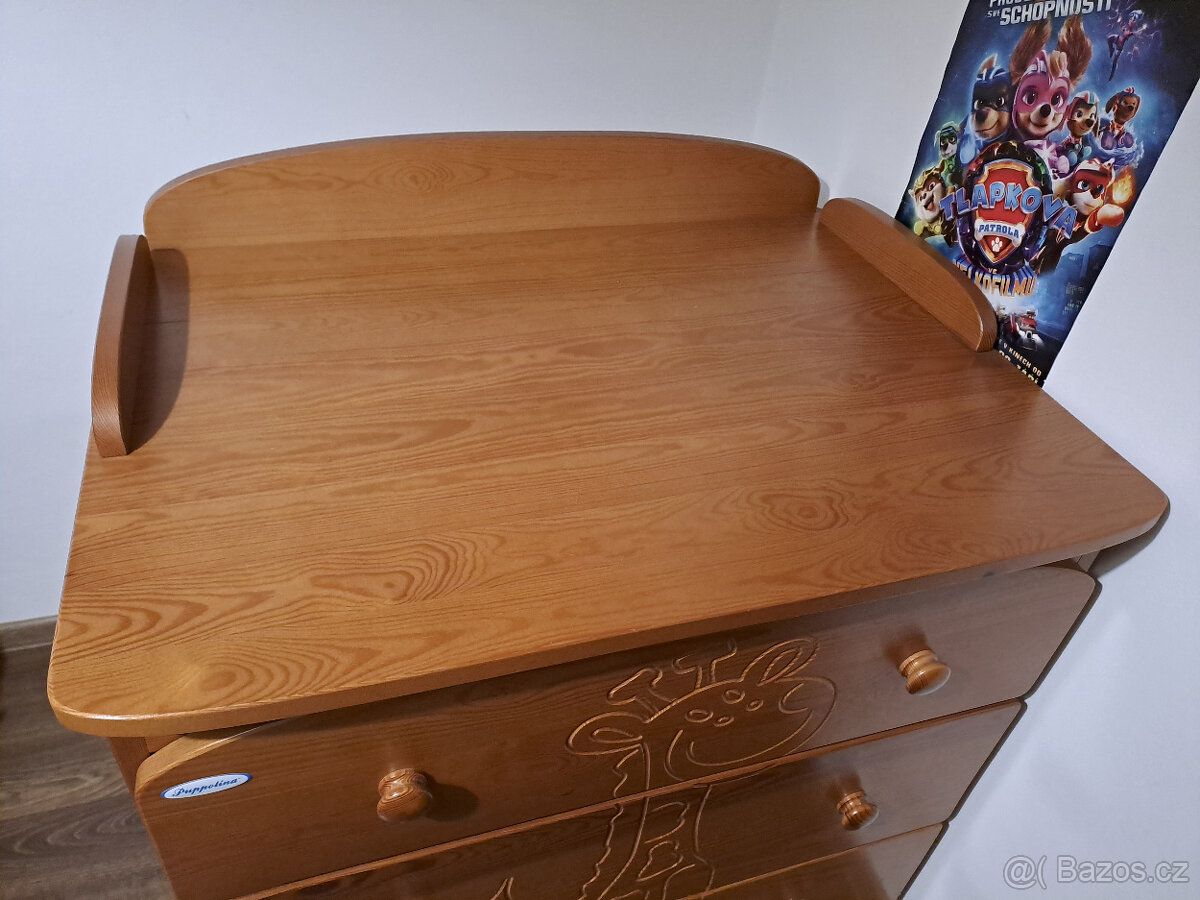 postýlka, pult a skříň Puppolina Olina - 11