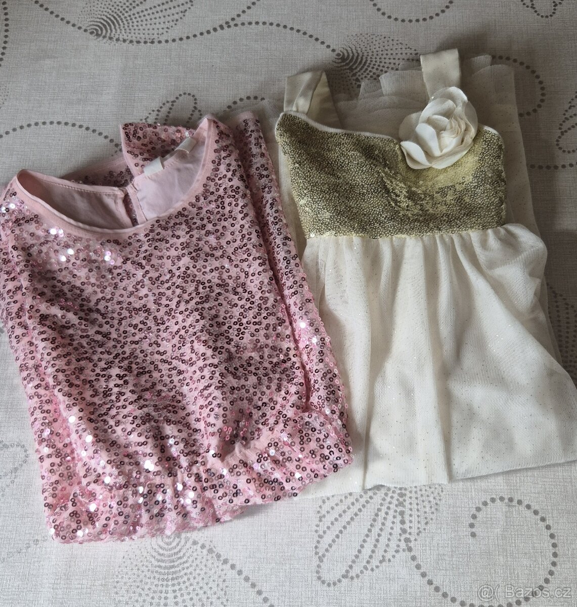 Dívčí slavnostní šaty vel. 6-7 let - 11