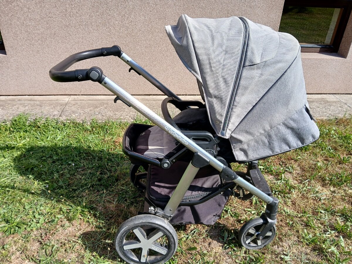 Kombinovaný kočár Baby Design Husky s příslušenstvím - 11