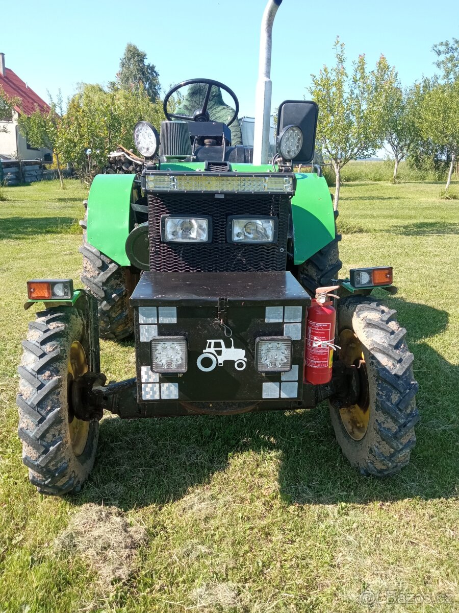 Malotraktor domácí výroby - 11
