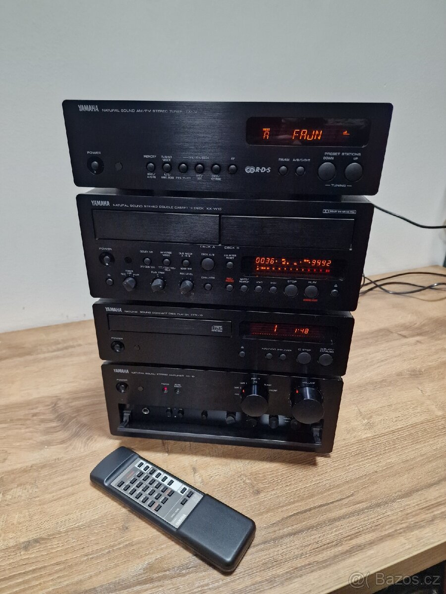 Yamaha hifi sestava AX-10 KX-10 CDX-10 TX-10 kompletní - 11