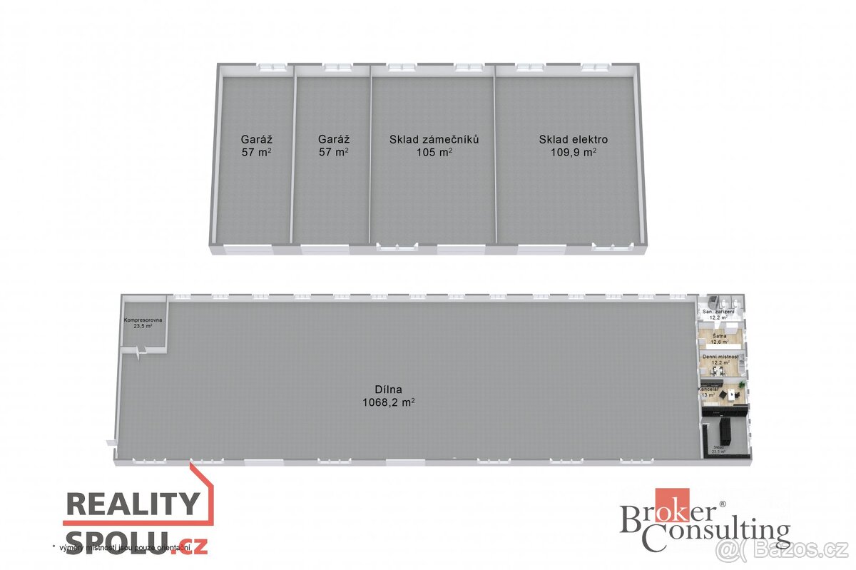 Prodej, komerční/výroba, 1227 m2, Hornická 72, 35601 Lomnice - 11