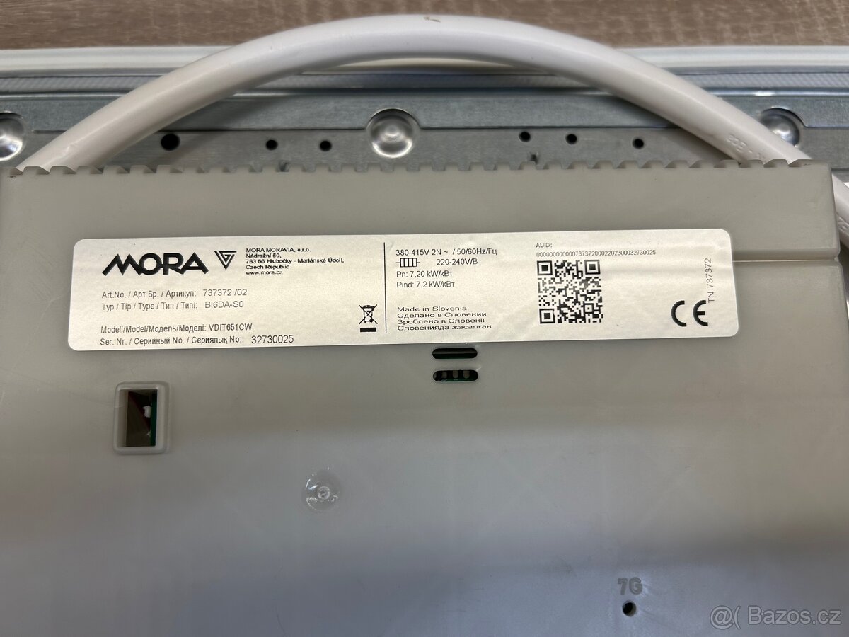 Indukční varná deska Mora - 11