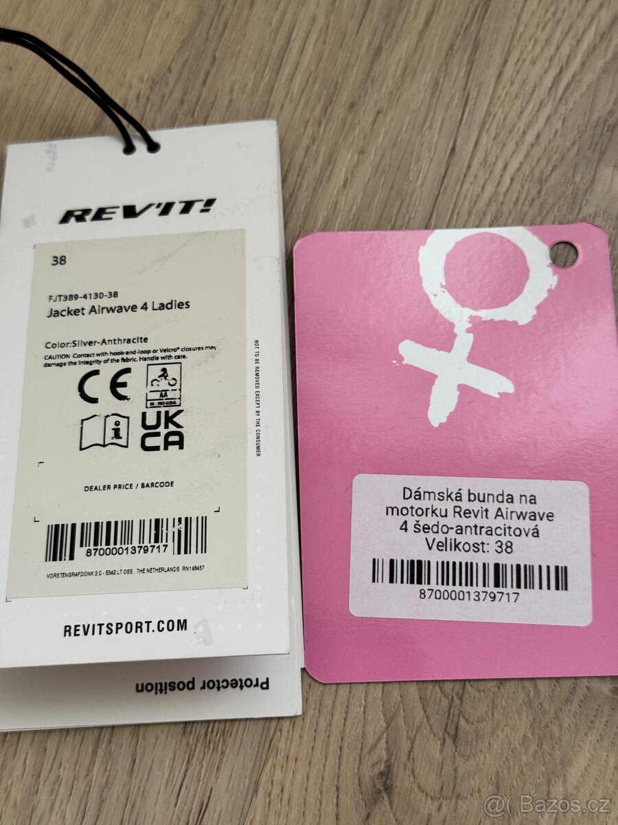 Dámská bunda - Revit Airwave 4 šedo-antrac., vel 38, záruka - 11
