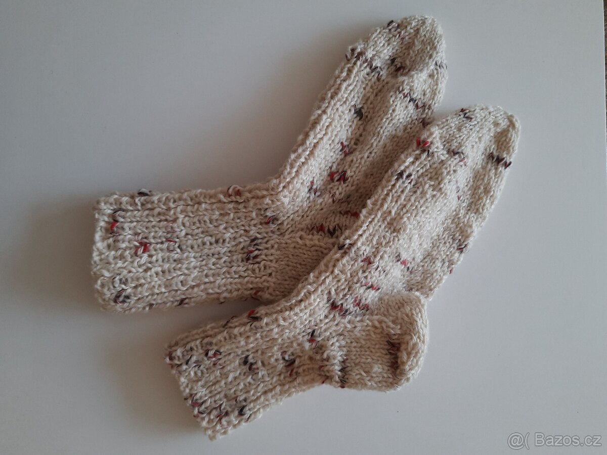 Pletené ponožky vel 38-42 - 11