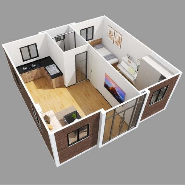 Moderní modulový domek - 11