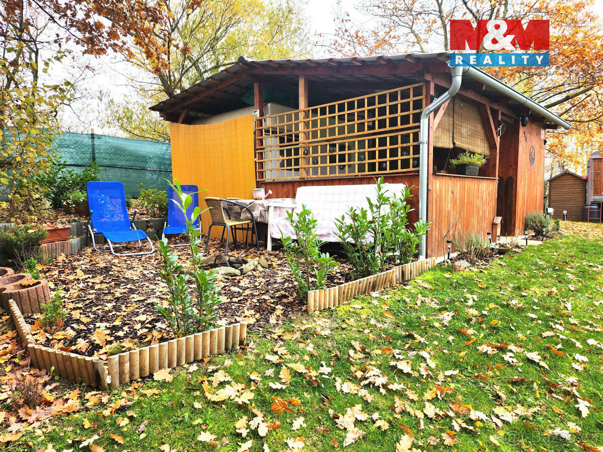 Prodej, karavan s dřevěnou přístavbou, Hradec u Kadaně - 11