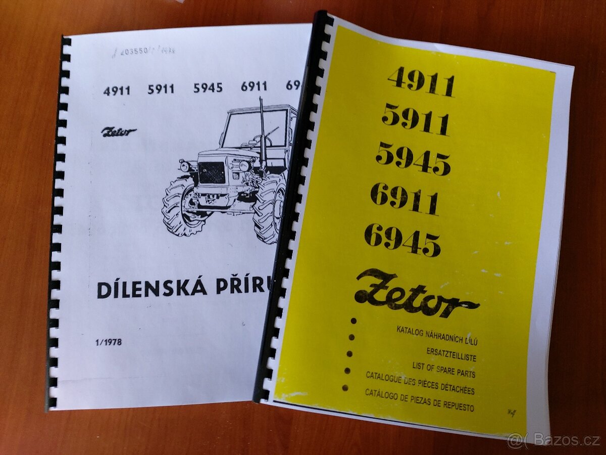 NAJLACNEJŠIE príručky pre Zetor, kombajn a všetky stroje - 11