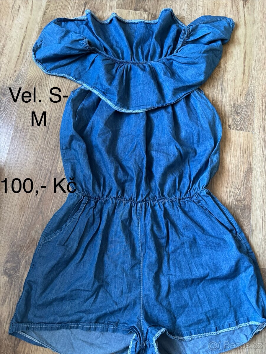 Dámské/dívčí kalhoty, sukně, topy, overaly - 11