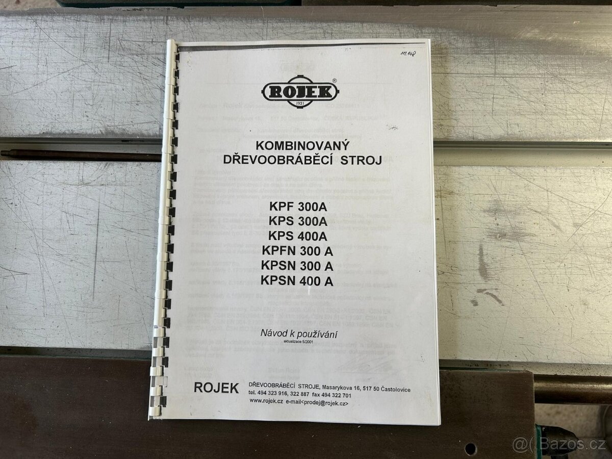 Formátovací pila + fréza ROJEK - 11