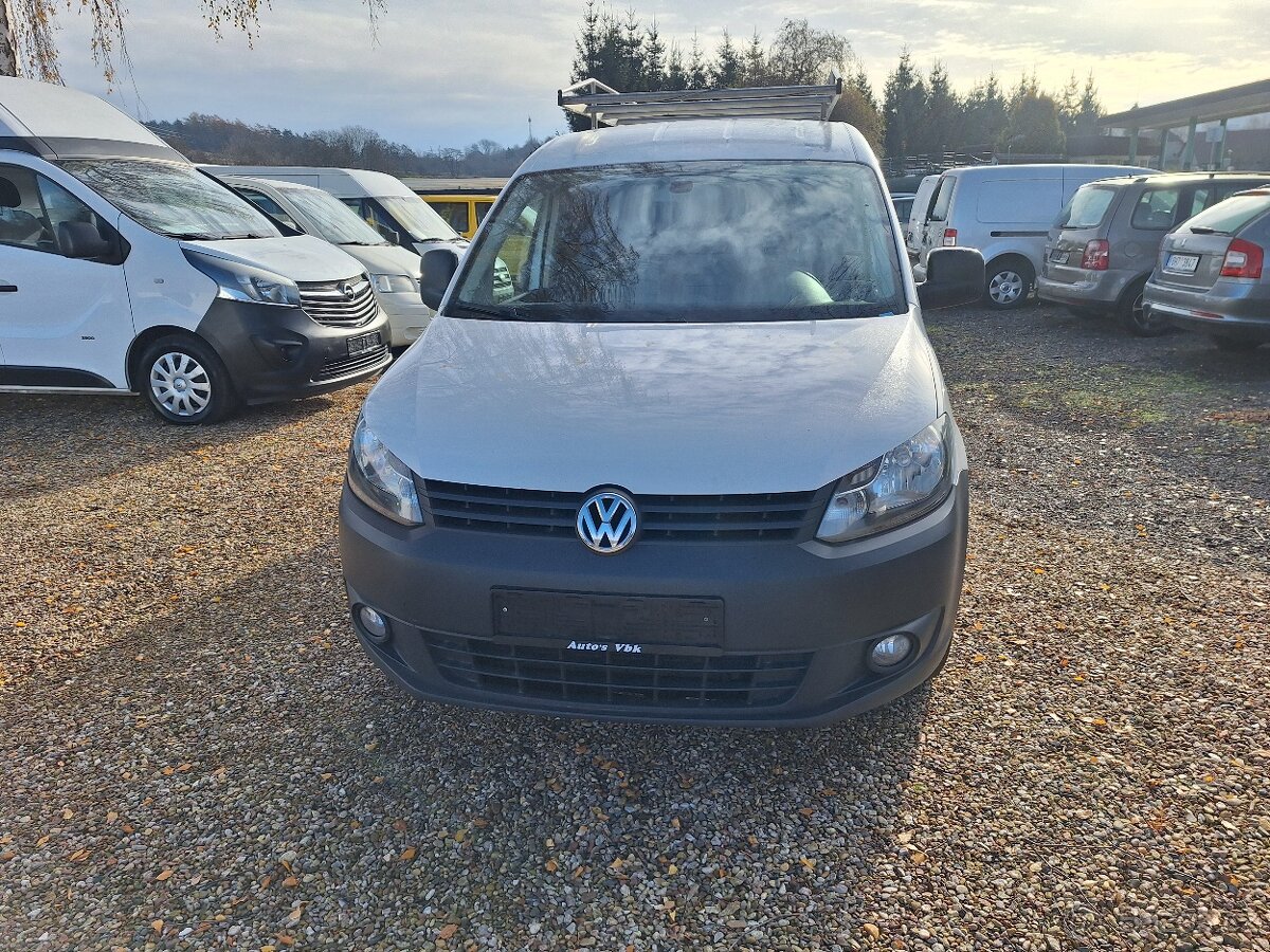 VW Caddy 1.6Tdi rv.2012 zahrádka klima tažné DPH - 11