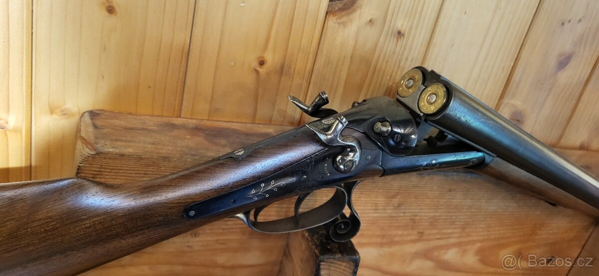 PUŠKA BROKOVNICE LANCASTER CAL 16 TOP NÁDHERA - 11