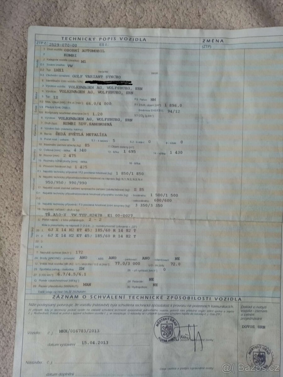 VW Golf Variant Syncro 4x4, manual - 11