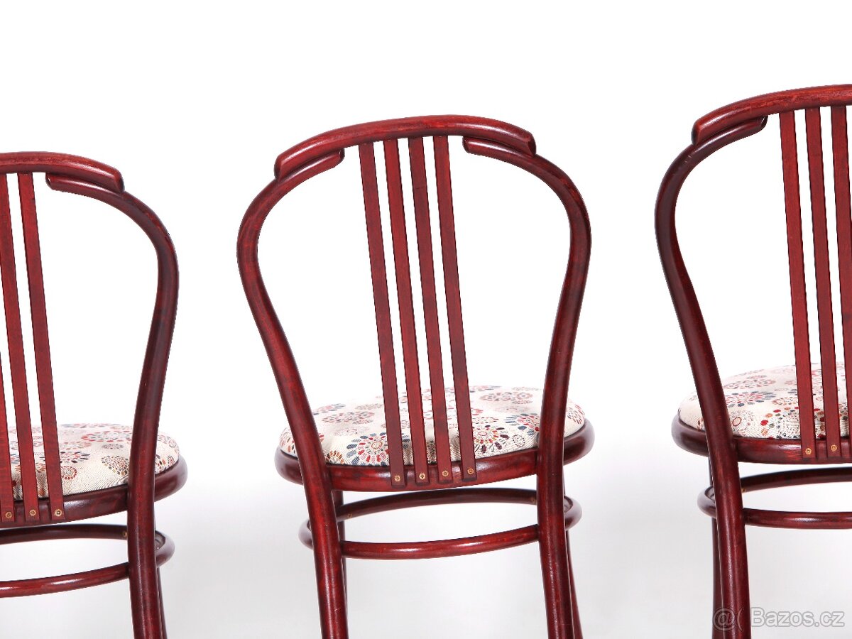 Populární jídelní židle české výroby TON, 4-6 ks. - 11
