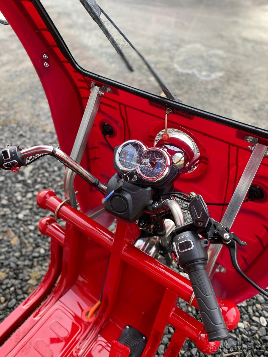 Elektro Pracovní Tříkolka | 600kg nosnost | DOPRAVA ZDARMA - 11