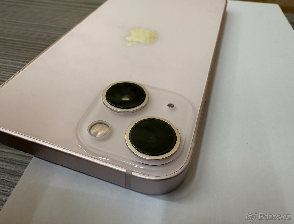 Apple iPhone 13 mini 128GB růžový, baterie 100% - 11