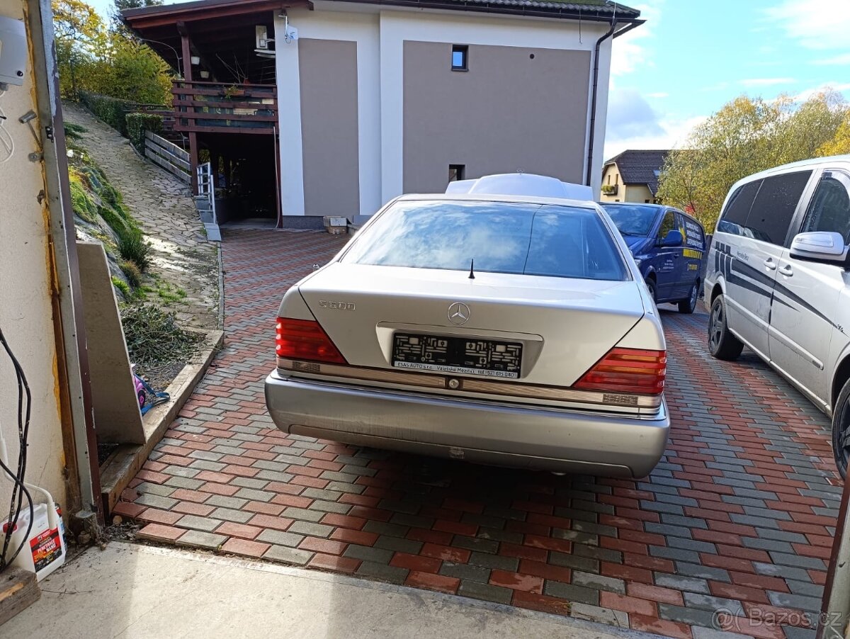 Prodám Mercedes W140 600SE - 11