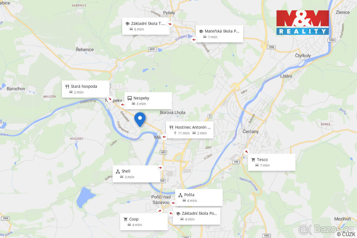 Prodej pozemku k bydlení, 1130 m², Nespeky - 11