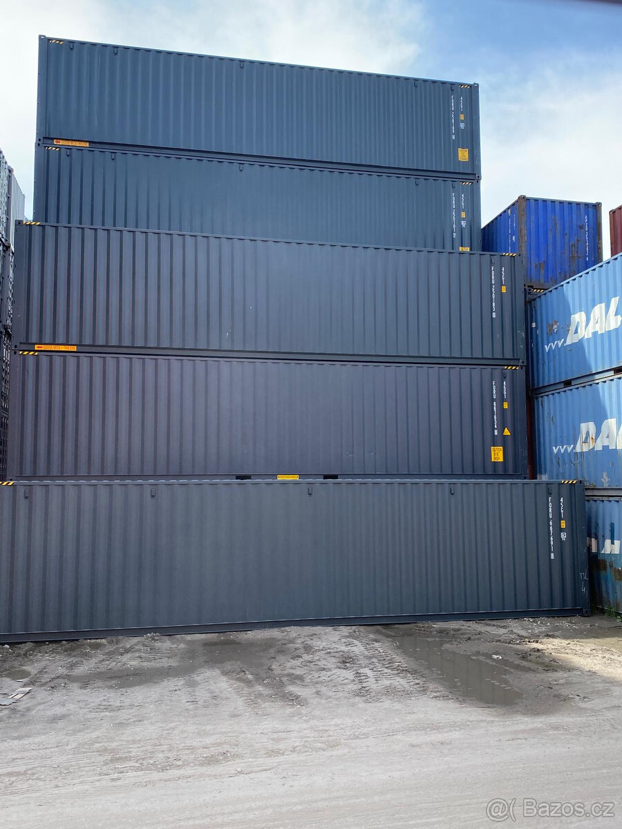 Nový lodní kontejner rv 2023 / 2024 one way dv 20" HC 40" - 11