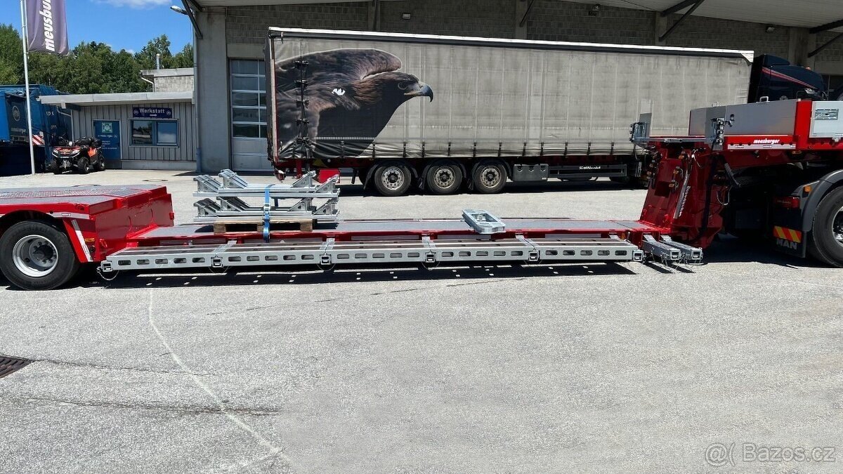 Návěs podvalník Meusburger 2osý - 11