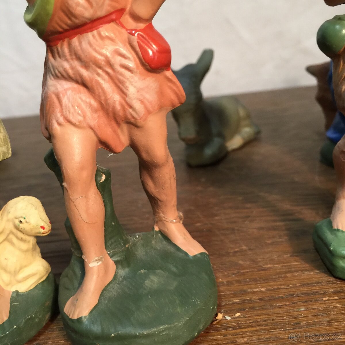 starý Betlém mašé.. volek osel Tři králové velbloud 1900 - 11