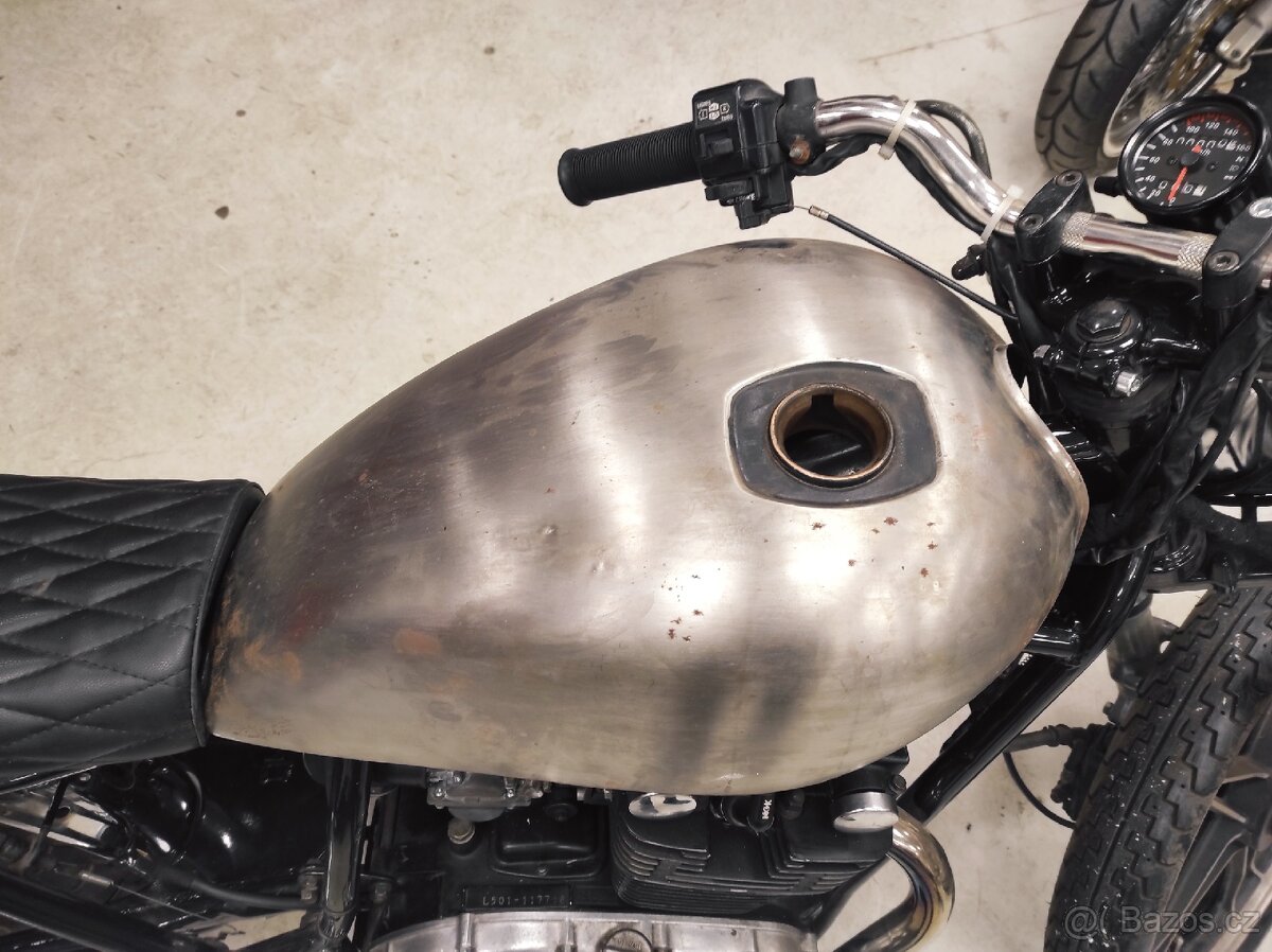 Suzuki GS450 1988 custom na Caferacer k dodělání - 11