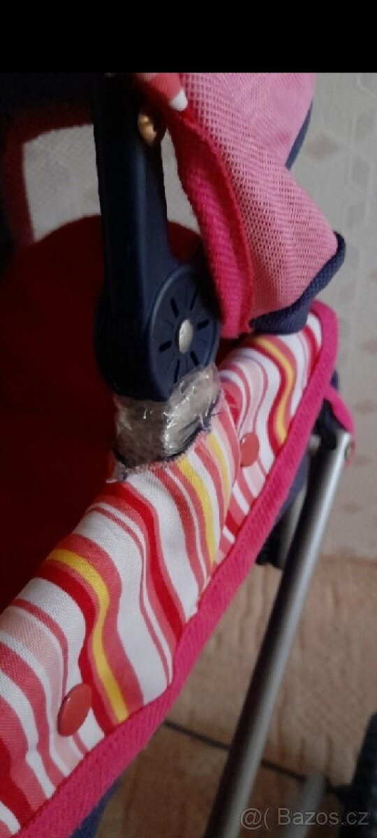 Retro panenky. Panenka Zapf Creation. Kočárek. - 11