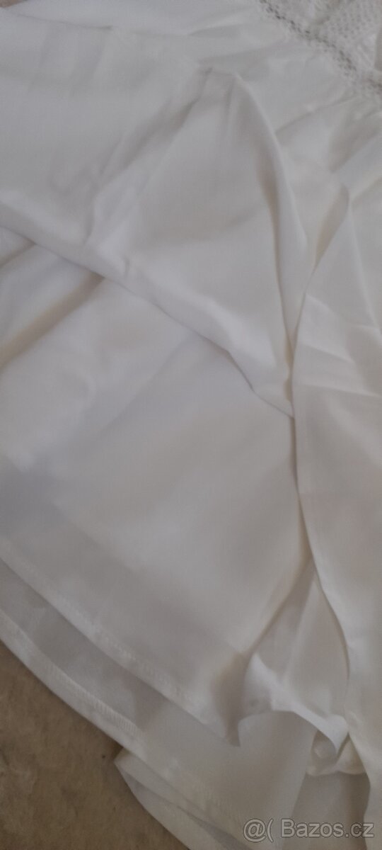 Dámské bílé krajkové letní šaty - NOVÉ - 11