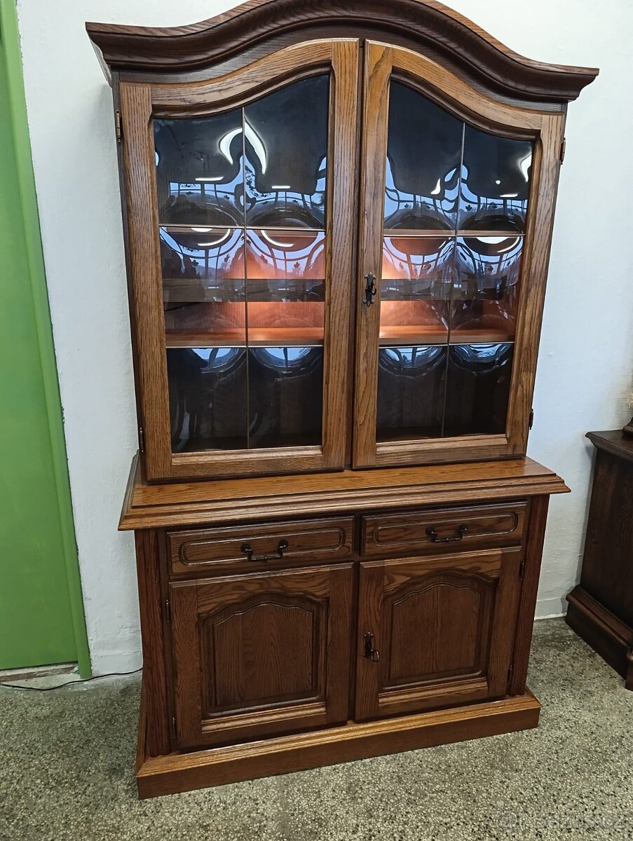 Rustikální příborník / kredenc, nábytek z masívu - 11