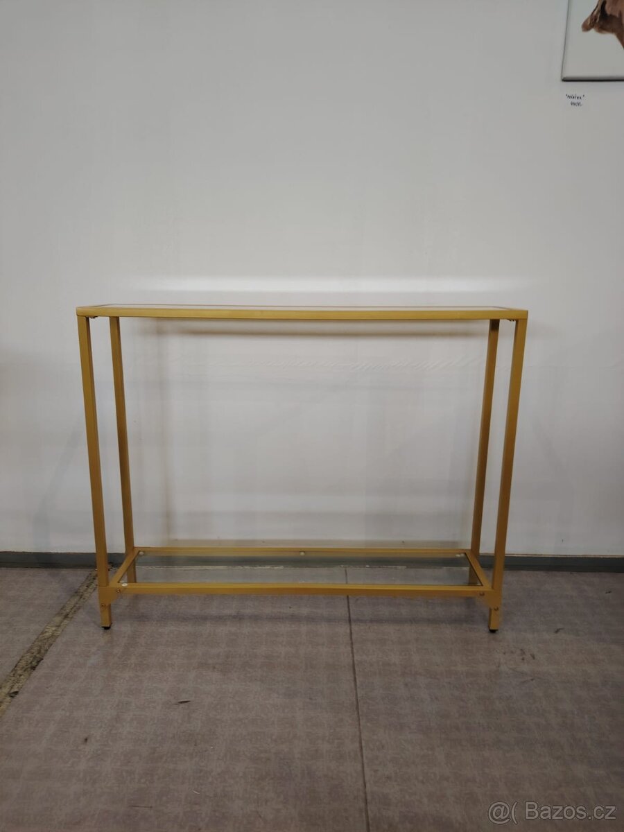 Nový konzolový zlatý stůl - 11